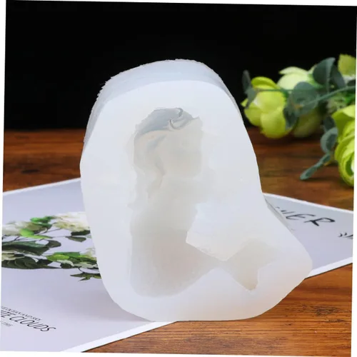 Vista 3 de Molde de sirena Molde de silicona Molde de pastel Molde de fondant Molde