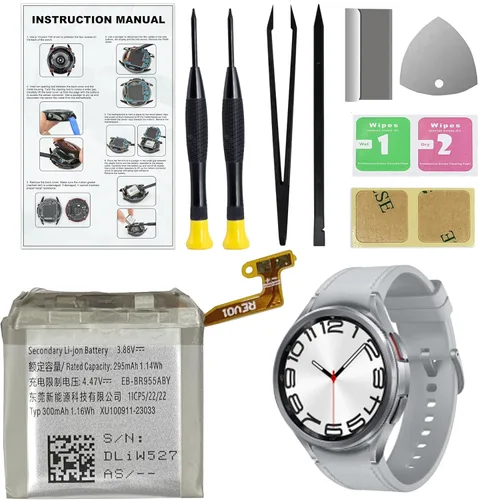 Vista 19 de Batería de repuesto para Galaxy Gear S3 Frontier & Gear S3 Classic, EB-BR760ABE Batería compatible con Samsung Gear S3 Frontier y Gear S3 Classic