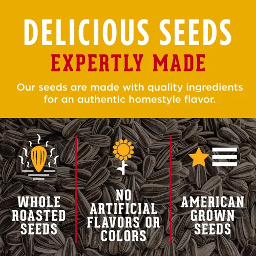 Vista 6 de DAVID Seeds Semillas de girasol jumbo saladas y tostadas con sabor a tocino a macarrones con queso, aperitivo apto para dieta cetogénica, bolsas