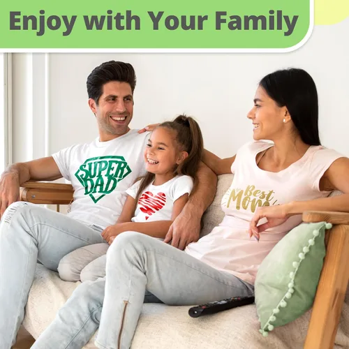 Vista 7 de HTVRONT Rollo de vinilo HTV rosa - 30,5 cm x 3,05 metros Rosa bebé, vinilo para planchar para todas las máquinas de corte y Silhouette Cameo, rollos