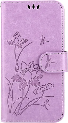 Vista 11 de Funda para iPhone 13/13 Mini/13 Pro/13 Pro Max, funda de cuero tipo cartera tipo libro con tapa y soporte para tarjeta y cierre magnético a prueba