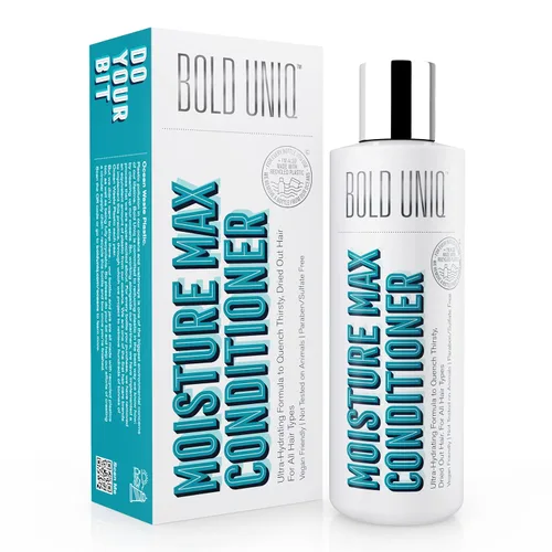 Acondicionador hidratante e hidratante para cabello seco y cuero cabelludo. Nutre profundamente, desenreda y repara el cabello dañado, teñido,
