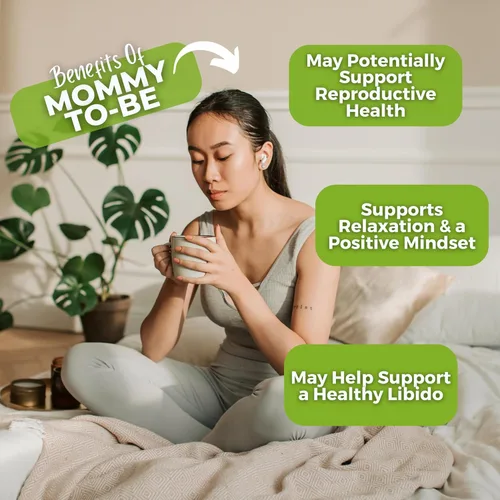 Vista 7 de Té de hojas sueltas para ella con alfalfa, hoja de ortiga Té de hierbas orgánicas 2 onzas (2.01 oz) Descafeinado, vegano, saludable, sin