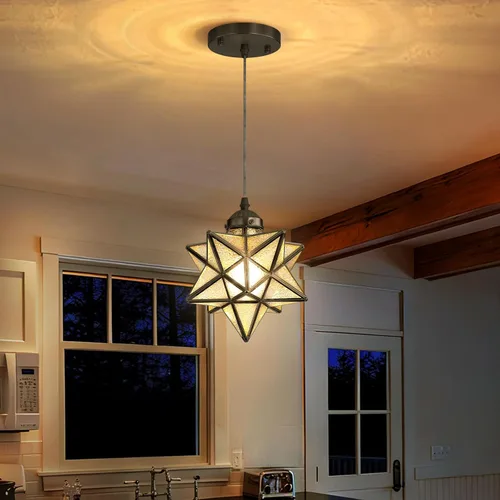 Luces colgantes de vidrio modernas para comedor, candelabros, iluminación para isla de cocina, accesorio de iluminación, lámpara colgante con