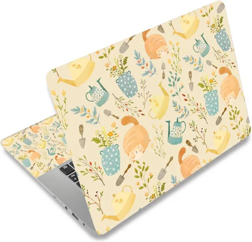 Vista 16 de Adhesivo para portátil de 12.1, 13, 13.3, 14, 15, 15.6 pulgadas, reutilizable, universal, protector personalizado para computadora portátil