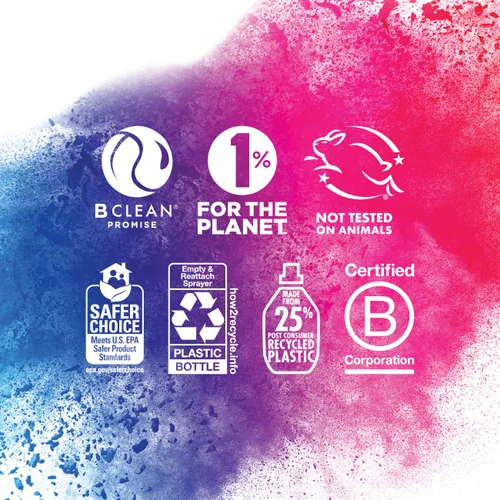 Vista 6 de Boulder Clean Limpiador de granito de vainilla y lavanda de acero inoxidable, 28 FZ