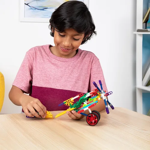 Vista 5 de K'NEX Custom Cruisers - Juego de 30 modelos con bolsa de almacenamiento, kit de construcción STEM, construcción para niños, juguete creativo