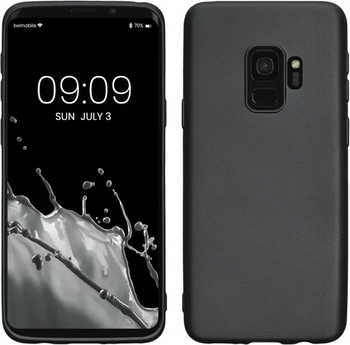 Vista 18 de kwmobile Funda compatible con Samsung Galaxy S9 - Funda protectora de silicona TPU suave y delgada - Arctic Night
