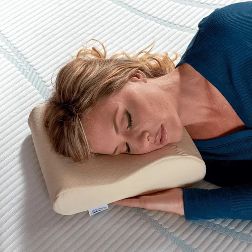 Vista 2 de Tempur-Pedic TEMPUR - Almohada para el cuello, de viaje, color blanco