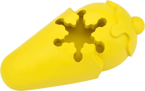 Vista 11 de PetSafe Freezable Treat Holding Chilly Pingüino - Duradera, con aroma a vainilla, de goma, interactiva y congelable, rompecabezas para mascotas