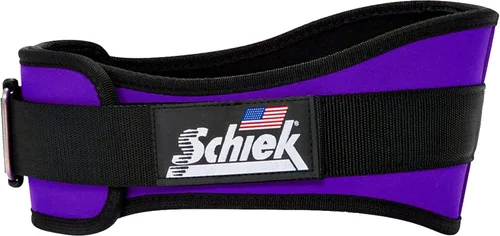 Schiek Sports 2004 Cinturón de elevación - Cinturón de levantamiento de pesas para mujeres y hombres - Cinturón de peso de nylon de neopreno