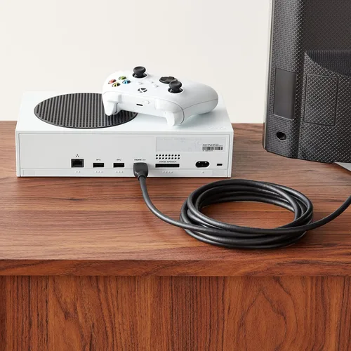 Vista 28 de Amazon Basics Cable HDMI, 3 pies, 4K@60Hz, cable HDMI 2.0 4K de alta velocidad (18 Gbps), 2160p, 48 bits, compatible con TV/PS5/Xbox/Roku, negro