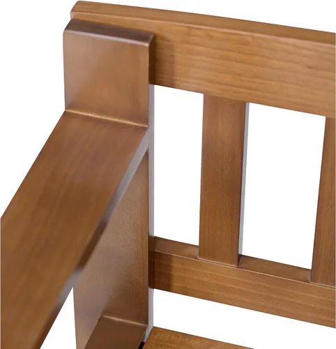 Vista 9 de SIMPLIHOME Brooklyn Entryway Storage Bench - 48 inch Wide Solid Wood Hallway Bench in Medium Saddle Brown, Contemporary Mudroom Bench for Entry or