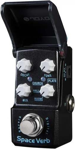 JOYO Mini pedal de reverb digital con 4 modos de reverb para efecto de guitarra - True Bypass (Space Verb JF-317)
