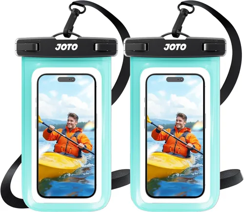 Vista 12 de Funda Joto impermeable, universal, resistencia al agua IPX8, para iPhone 12 Pro Max, 11 Pro Max, Xs Max, XR, X, 8, 7, 6S, Galaxy S20 Ultra, S10