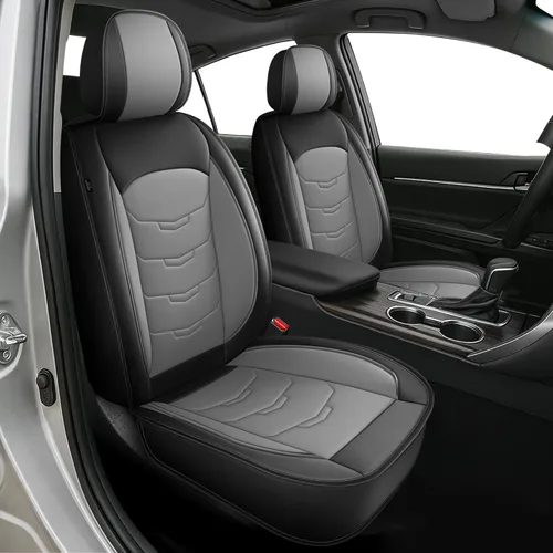 Vista 18 de Fundas de asiento para Toyota 4runner 2003-2025, fundas de asiento de automóvil de cuero impermeables, resistentes a los arañazos, fáciles