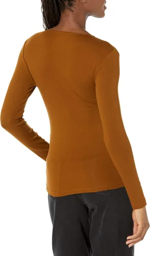 Vista 2 de Tienda Essentials Camiseta de maternidad con cuello en V para mujer