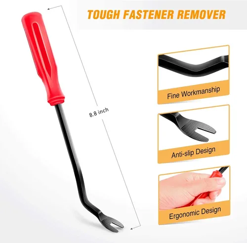 Vista 5 de GOOACC 146 piezas de retenedor de protección de parachoques de nailon y clips de retención de árbol de Navidad de doble extremo, retenedor universal