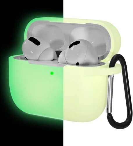 Vista 24 de Lerobo Funda compatible con AirPods Pro, funda protectora de silicona suave diseñada para Apple AirPod Pro 2, funda de carga para mujeres y hombres