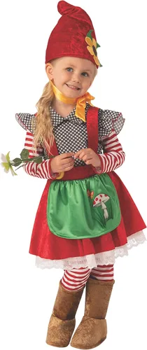 Rubie's Disfraz de gnomo de jardín para niños, Multicolor -
