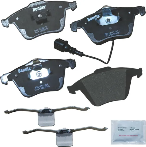 Vista 435 de Pastillas de freno delanteras semi-metálicas Bendix Priority1 CFM1774 para Ford Transit 2019-2017, Transit-150 2021-2015, Transit-250 2021-2015