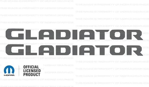 Vista 18 de Decal Mods Calcomanía Gráfica para Capó Gladiator/Adhesivo para Jeep Wrangler/Gladiator JL/JT (2019-2024) Blanco Mate CWM (Juego de 2) SJ4T8