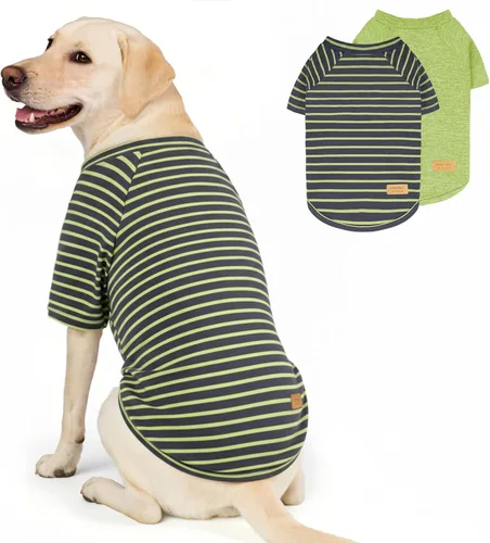 Vista 19 de KYEESE Paquete de 3 suéteres para perros pequeños, sudadera suave y elástica para perros pequeños, hembras y niños, camisa de forro polar ligero