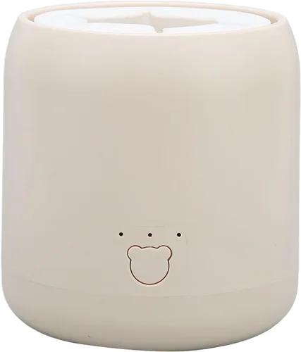 Vista 8 de Mezclador de biberones para bebés, coctelera eléctrica automática para biberones para bebés, con carga USB, manos para evitar la hinchazón