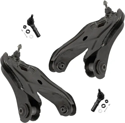 Vista 158 de Detroit Axle - 4 brazos de control traseros para Ford C-Max Focus Mazda 3 5 Volvo C30 C70 S40 V50, 4 brazos de control superior e inferior