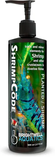 Vista 8 de Brightwell Aquatics ShrimpCode - Rastros y Elementos Menores para Camarones y Otros Peces de Río de Agua Dulce, 8.5 fl oz