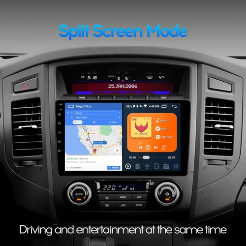 Vista 6 de 9 pulgadas 2+32 GB IPS pantalla táctil completa Android coche radio audio vídeo reproductor estéreo para doble Din Raido modelo con CarPlay Android