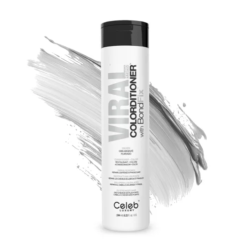 Vista 70 de Celeb Luxury Color Depositing Conditioner - Color Refresher with Bondfix Bond Rebuilder, Viral and Gem Lites, Pairs with Colorwash