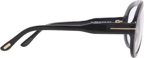Vista 3 de Tom Ford TROY FT 0836 Negro Oro/Uva Uvb Transparente 61/10/140 Gafas de Sol Unisex