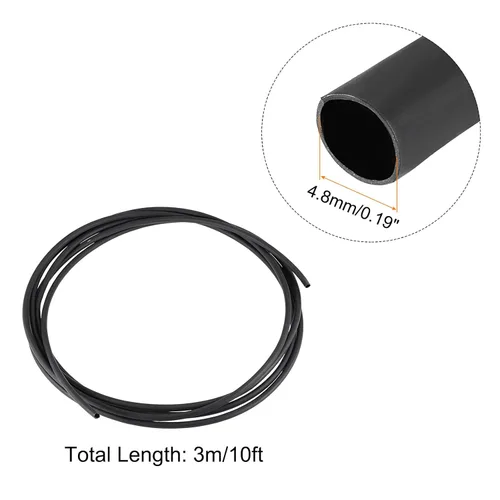 Vista 2 de Tubo termorretráctil impermeable de doble pared adhesivo 3:1 para manguito de cable, [para protección de aislamiento eléctrico] - 3/16 pulgadas