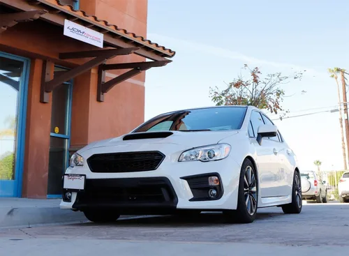 Vista 3 de Par de lámparas para niebla, de iJDMTOY, para lado de conductor y pasajero, con focos halógenos, Lente transparente