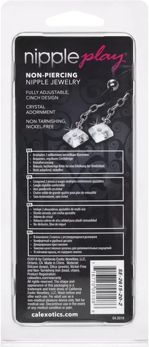 Vista 6 de CalExotics SE-2615-20-2 Nipple Play® - Joyería de pezón sin perforación