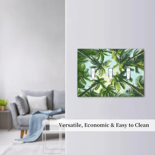 Vista 432 de Cubiertas de salida de impresión de líneas doradas de granito de mármol marrón, 1 palanca y 1 combinación basculante, placa decorativa de pared