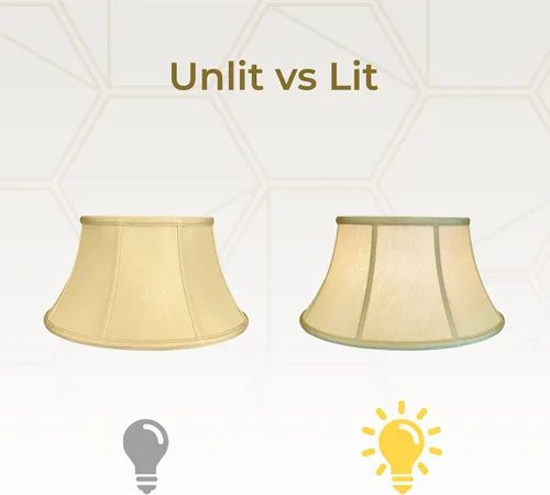 Vista 4 de Royal Designs BS-711-12AGL - Pantalla de pared con campana de tambor poco profunda, oro antiguo, 8 x 12.5 x 7.6 pulgadas