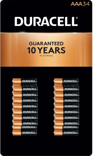 Vista 10 de Duracell - Pilas alcalinas AAA CopperTop - Batería triple A multiusos de larga duración para el hogar y el negocio - 12