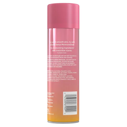 Vista 10 de Gillette Venus - Gel de afeitado vigorizante de mango e hibisco, para mujer