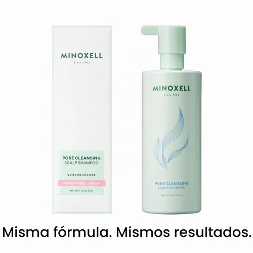 Vista 8 de Champú de control de aceite coreano para cabello graso y volumen