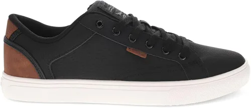 Vista 6 de Levi's Jeffrey Waxed NB - Tenis casuales para hombre, NegroBronceado