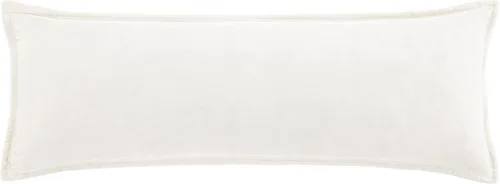 Vista 12 de HiEnd Accents Stella Almohada Lumbar de Terciopelo de Seda Sintética, 14x42 pulgadas, Negro, Ropa de Cama de Lujo de Estilo Romántico Occidental