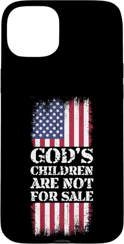 Vista 9 de God's Children are Not for Sale Funny Quote God's Children Case for iPhone 17