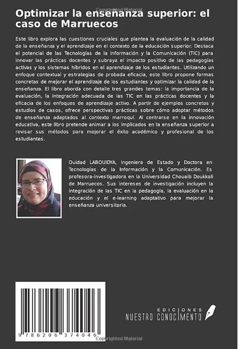 Vista 2 de Optimizar la enseñanza superior el caso de Marruecos Análisis de la evaluación, las TIC y las pedagogías activas con enfoques contextuales