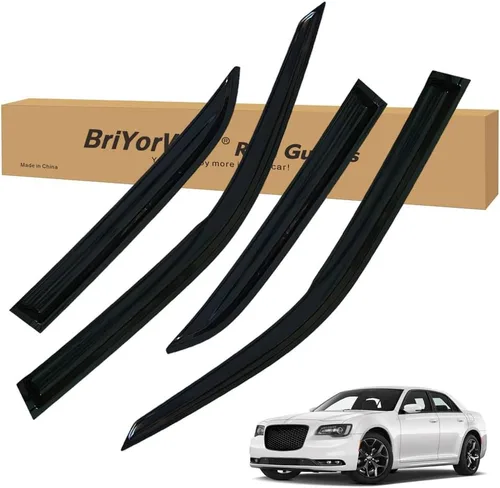 Vista 61 de Deflectores de Ventana y Protectores de Lluvia para Jeep Cherokee 2014 2015 2016 2017 2018 2019 2020 2021 2022 2023 Accesorios, para Deflectores