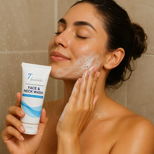 Vista 6 de Microdermabrasión Queratosis Pilaris y acné Exfoliante de limpieza profunda facial y corporal, borrador de golpes KP, exfoliante para el acné