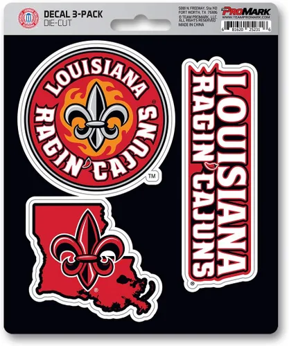 Vista 14 de FANMATS NCAA Unisex NCAA 3 Piece Decal Set