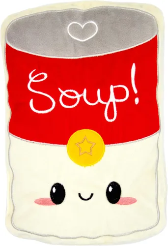 GAMAGO Almohadilla térmica para sopa y almohada abrazable – Almohadilla térmica para microondas para calambres, dolores y alivio de la ansiedad –