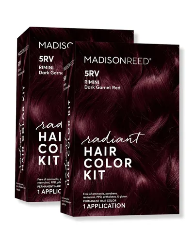 Vista 23 de Madison Reed - Kit de tinte radiante para el cabello, tinte permanente para el cabello, 100 % cobertura de canas, sin amoníaco, rojo Cerdeña 6NCG